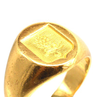 Antique French 18ct Gold Signet Ring | Parkin and Gerrish (UK)