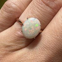 Art Deco 18ct Gold Opal Ring | Parkin and Gerrish (UK)