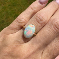 Art Deco 18ct Gold Opal Ring | Parkin and Gerrish (UK)