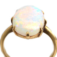 Art Deco 18ct Gold Opal Ring | Parkin and Gerrish (UK)