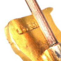 Edwardian 18ct Gold Royal Norfolk Regiment Britannia Tie Pin | Parkin and Gerrish (UK)