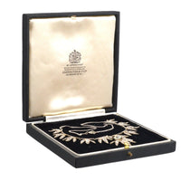 Edwardian Silver and Platinum, Diamond Semi - Fringe Necklace | Parkin and Gerrish (UK)