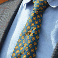 Edwardian Small 9ct Gold Pearl and Angel Skin Coral Horseshoe Tie Pin | Parkin and Gerrish (UK)