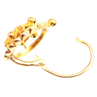 Late 19th Century French Gold and Pearl Dormeuses Earrings | Parkin and Gerrish (UK)