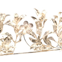 Mid 19th Century Victorian Silver Leaf Marriage Tiara and Matching Corsage Pin Brooch | Parkin and Gerrish (UK)