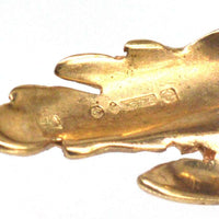 Mid - century Modernist Gold Spray Brooch | Parkin and Gerrish (UK)