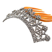 Regency Early 19th Century Cut Steel Tiara Hair Comb | Parkin and Gerrish (UK)