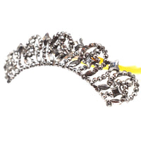 Small Regency Cut Steel Hair Tiara Comb | Parkin and Gerrish (UK)