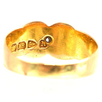 Victorian 18ct Gold and Diamond Kiss Ring | Parkin and Gerrish (UK)