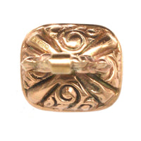 Vintage 9ct Gold Banded Agate Seal Pendant | Parkin and Gerrish (UK)