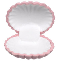 Vintage Pink Scallop Shell Jewellery Display Case and Tray | Parkin and Gerrish (UK)