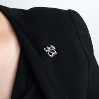 1940s 18ct White Gold, Diamond Bow Motif Brooch | Parkin and Gerrish (UK)