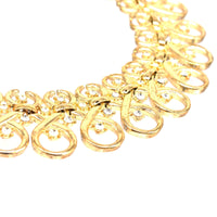 1960s Trifari Gold - Tone and Paste Necklace | Parkin and Gerrish (UK)