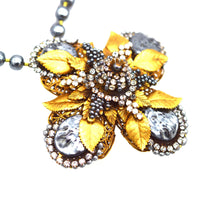 Mid Century Miriam Haskell Gold Gilt,