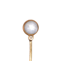 Art Deco 14ct Gold Star Sapphire Tie Pin by Shreve & Co | Parkin and Gerrish (UK)