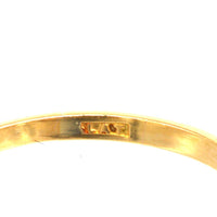 Art Deco 18ct Gold & Platinum, Two Stone Diamond 'Toi et Moi' Crossover Ring | Parkin and Gerrish (UK)