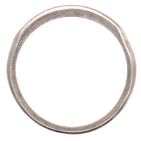 Vintage 18ct White Gold, Sapphire & Diamond Half Eternity Ring | Parkin and Gerrish (UK)