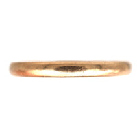 Art Deco 1937 9ct Gold Wedding Ring (2.2mm) | Parkin and Gerrish (UK)