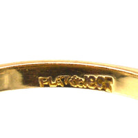 Art Deco Platinum and 18ct Gold Three Stone Diamond Ring | Parkin and Gerrish (UK)