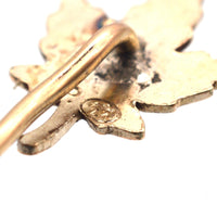Art Deco Rolled Gold Plate Gold Maple Leaf Tie Pin | Parkin and Gerrish (UK)