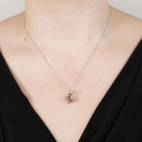 Art Deco Silver Bentwood