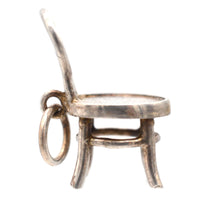 Art Deco Silver Bentwood