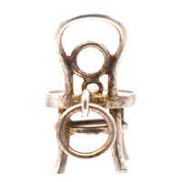 Art Deco Silver Bentwood