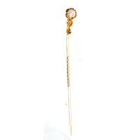 Art Nouveau 15ct Gold Pearl Tie Pin | Parkin and Gerrish (UK)