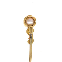 Art Nouveau 15ct Gold Pearl Tie Pin | Parkin and Gerrish (UK)