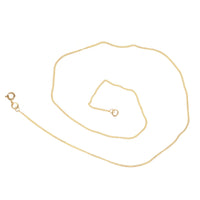 Contemporary 9ct Gold Curb Chain 18