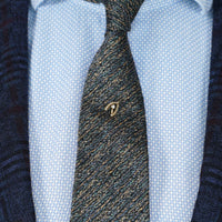 Edwardian 15ct Gold, Seed pearls & Diamond Wishbone Tie Pin | Parkin and Gerrish (UK)