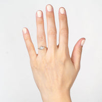 Edwardian 18ct Gold & Platinum, Diamond Cluster Ring | Parkin and Gerrish (UK)