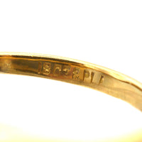 Edwardian 18ct Gold & Platinum, Diamond Cluster Ring | Parkin and Gerrish (UK)