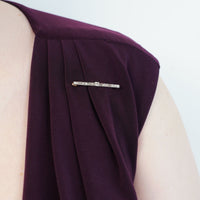 Edwardian Platinum & 15ct gold, Old Mine Cut Diamonds Bar Brooch | Parkin and Gerrish (UK)