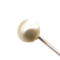 Edwardian Platinum & Natural Pearl Tie Pin | Parkin and Gerrish (UK)