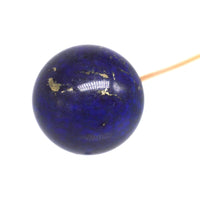 Large Victorian 18ct Gold Lapis Lazuli Sphere Tie Pin | Parkin and Gerrish (UK)