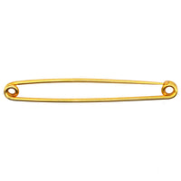 Large Victorian 9ct Gold Stock / Safety Pin Brooch | Parkin and Gerrish (UK)
