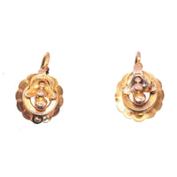 French 19th Century 18ct Gold Mini Hoop