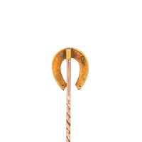 Late Victorian 15ct Gold, Lucky Horseshoe Tie Pin | Parkin and Gerrish (UK)