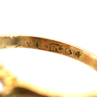 Late Victorian 18ct Gold, Pink Tourmaline & Diamond Ring | Parkin and Gerrish (UK)