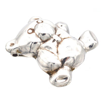 Mid Century Silver Teddy Bear Brooch Pendant | Parkin and Gerrish (UK)
