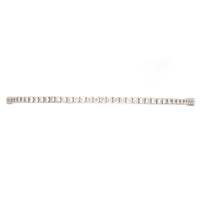 Modern 18ct White Gold, Diamond Bangle | Parkin and Gerrish (UK)