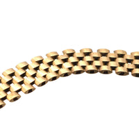 Retro 1940s 9ct Gold Tank Bracelet | Parkin and Gerrish (UK)