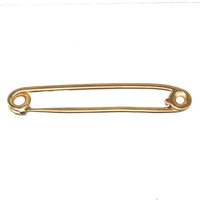 Vintage 9ct Gold Stock / Safety Pin Brooch by Cropp and Farr | Parkin and Gerrish (UK)