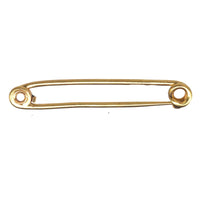 Vintage 9ct Gold Stock / Safety Pin Brooch by Cropp and Farr | Parkin and Gerrish (UK)