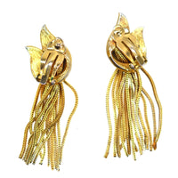 Trifari Demi - Parure Set of 1950s Gold - Tone Knot and Tassel Necklace and Earrings | Parkin and Gerrish (UK)