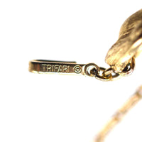 Trifari Demi - Parure Set of 1950s Gold - Tone Knot and Tassel Necklace and Earrings | Parkin and Gerrish (UK)