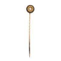 Victorian 15ct Gold & Diamond Tie Pin with Star Motif | Parkin and Gerrish (UK)