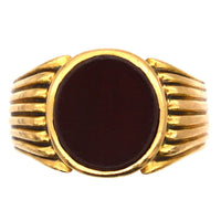 Victorian 18ct Gold Signet Ring with Carnelian | Parkin and Gerrish (UK)