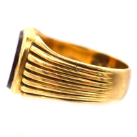 Victorian 18ct Gold Signet Ring with Carnelian | Parkin and Gerrish (UK)